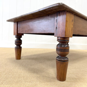 An Antique English Country Pine Coffee Table