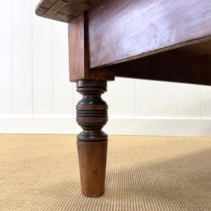 An Antique English Country Pine Coffee Table