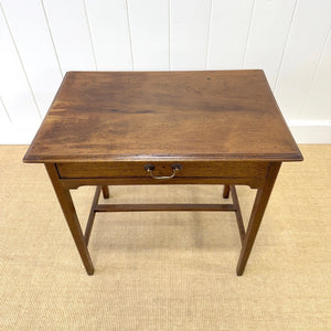 A Very Good 18th Century Georgian Mahogany Side Table or Nightstand