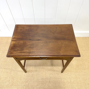 A Very Good 18th Century Georgian Mahogany Side Table or Nightstand