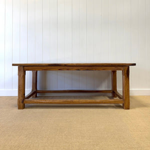 English Country 7ft Pine Refectory Farmhouse Table