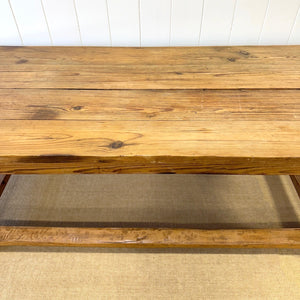English Country 7ft Pine Refectory Farmhouse Table