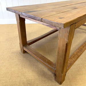 English Country 7ft Pine Refectory Farmhouse Table