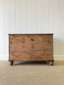 An English Pine Cupboard Sideboard c1890