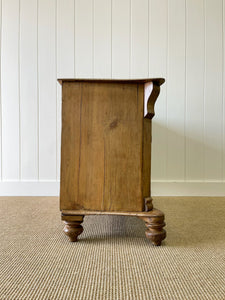 An English Pine Cupboard Sideboard c1890