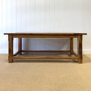 English Country 7ft Pine Refectory Farmhouse Table