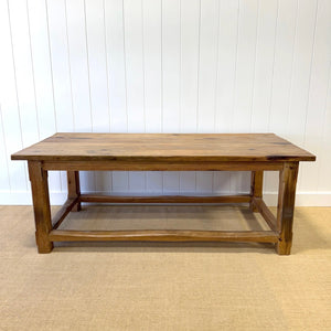 English Country 7ft Pine Refectory Farmhouse Table