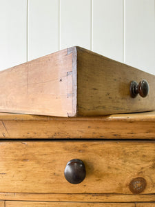An English Pine Cupboard Sideboard c1890