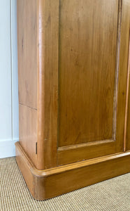 An English Country Pine Wardrobe c1890