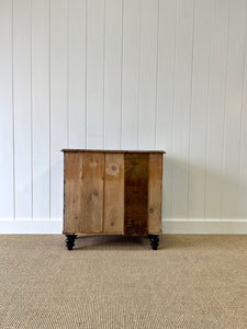 An English Pine Cupboard Sideboard c1890