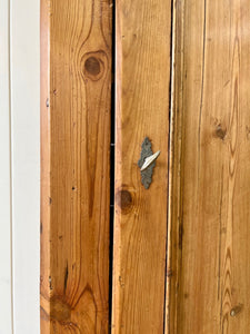 A Rustic French 19th Century Pine Cupboard c1880