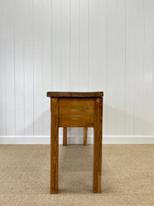 An Antique English Country Pine Sideboard or Server c1880