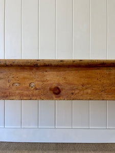 An Antique English Country Pine 8ft Sideboard or Server c1880