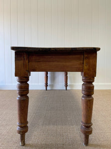 An Antique English Country Pine 8ft Sideboard or Server c1880