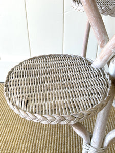 A Delightful Wicker Multi-tiered Table
