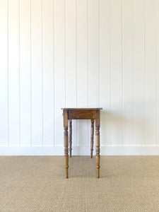A Victorian Pine Console Table with Drawer c1860