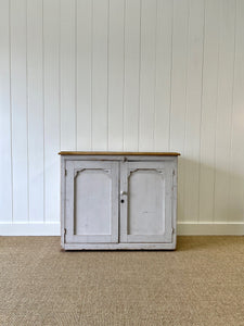 A Rustic English 19th Century Pine Cupboard c1880