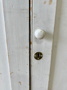 A Rustic English 19th Century Pine Cupboard c1880