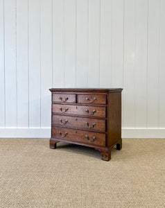 An 18th Century English Country Oak Chest of Drawers Dresser