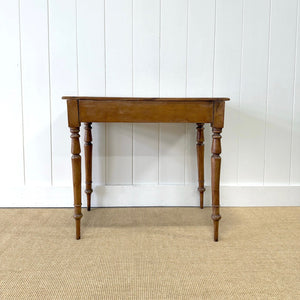 An English Country Pine Console Table or Desk c1860
