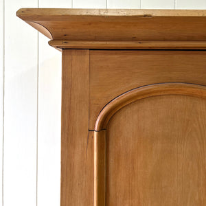 A Wonderful and Useful Vintage Rustic Pine Cupboard or Wardrobe