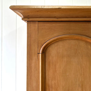 A Wonderful and Useful Vintage Rustic Pine Cupboard or Wardrobe