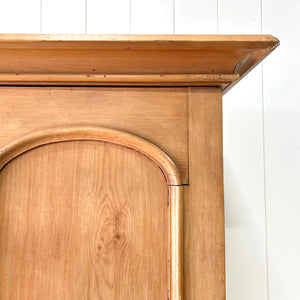 A Wonderful and Useful Vintage Rustic Pine Cupboard or Wardrobe