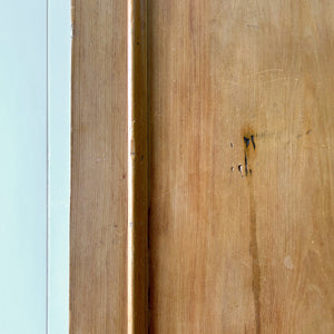 A Wonderful and Useful Vintage Rustic Pine Cupboard or Wardrobe