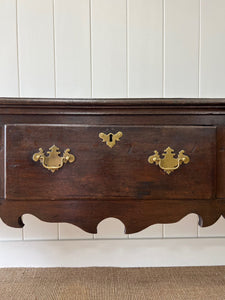 An Exquisite 18th Century Oak Welsh Dresser Cupboard