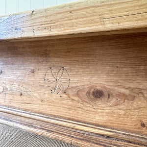 An Antique English Country Pine Coffee Table