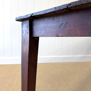 An Antique Pine 7.5ft Dining Server or Console Table