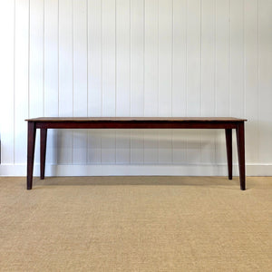 An Antique Pine 7.5ft Dining Server or Console Table