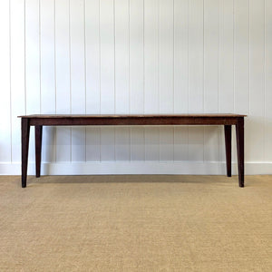 An Antique Pine 7.5ft Dining Server or Console Table