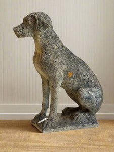 A good pair of "good girls" English composite dogs with a wonderful patina