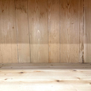 A Stunning, Truly Monumental Vintage Dutch Pine Linen Press Cupboard