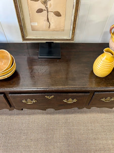 An Exquisite 18th Century Oak Welsh Dresser Cupboard