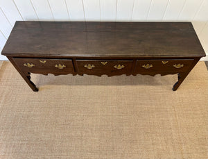 An Exquisite 18th Century Oak Welsh Dresser Cupboard