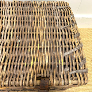 Antique English Hamper Laundry Basket