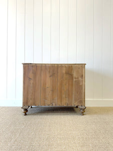 A Pleasant English Pine Cupboard or Sideboard