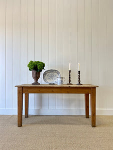 An Antique English Country Pine Sideboard or Server c1880