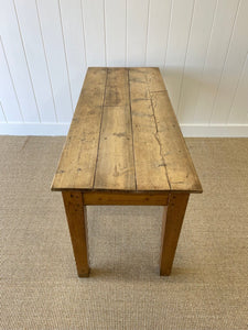 An Antique English Country Pine Sideboard or Server c1880