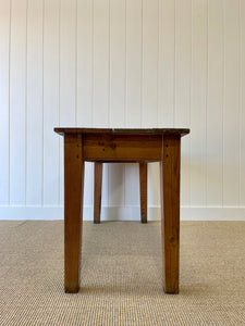 An Antique English Country Pine Sideboard or Server c1880