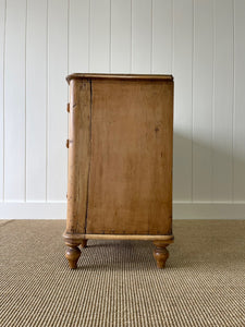 A Diminutive English Pine Sideboard c1870