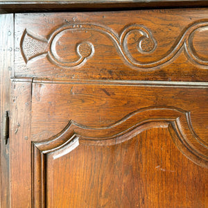 A Stunning French Provincial Cabinet or Sideboard c1800