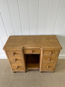 A Diminutive English Pine Sideboard c1870