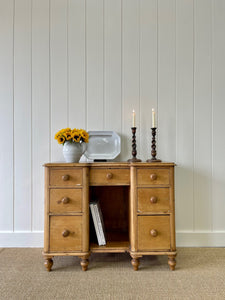 A Diminutive English Pine Sideboard c1870