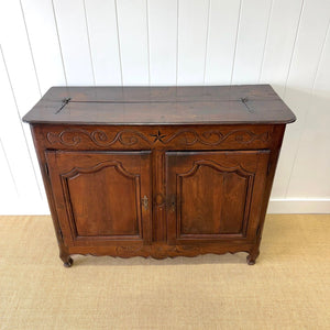 A Stunning French Provincial Cabinet or Sideboard c1800