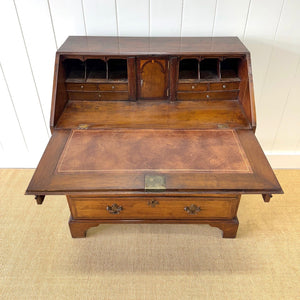 An 18thc Century Oak and Elm Drop Front Desk