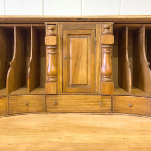 A Vintage English Pine Drop Front Desk