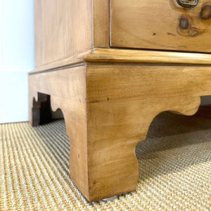 A Vintage English Pine Drop Front Desk